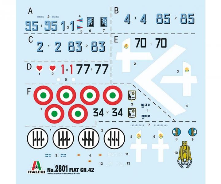 Produktbild 1:48 FiatCR.42"Battle of Britain 80thA."