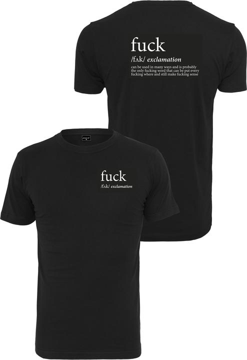 Produktbild Mister Tee FCK Tee (S)