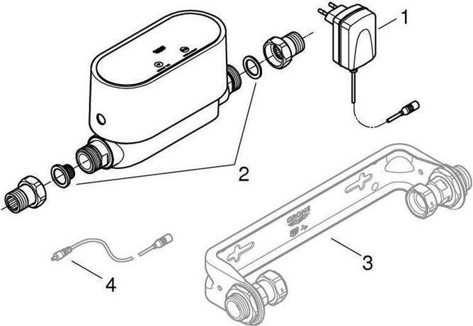 Actual product image Grohe Sense Guard intelligent water control