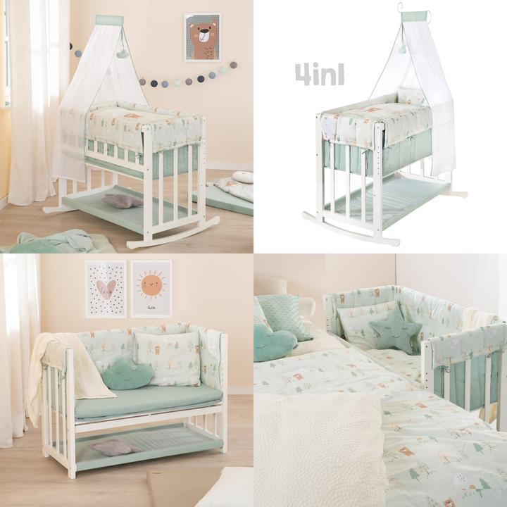 Produktbild Roba Stubenbett 4 in 1 Woodland Buddies