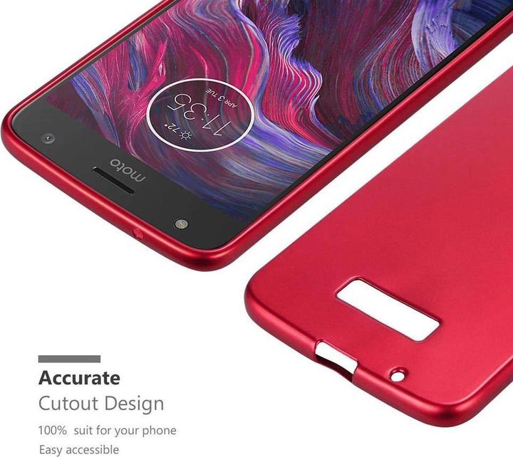 Immagine prodotto Cadorabo Copertura metallica opaca in TPU (Motorola Moto X4)