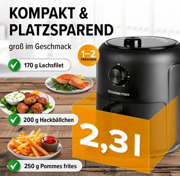 Image du produit Gourmetmaxx Heissluftfritteuse