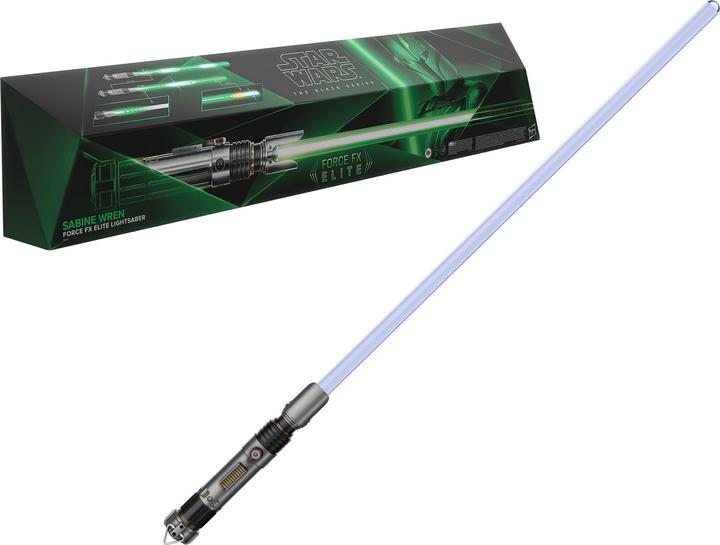 Produktbild Hasbro Star Wars: Ahsoka Black Series Replik Force FX Elite Lichtschwert Sabine Wren