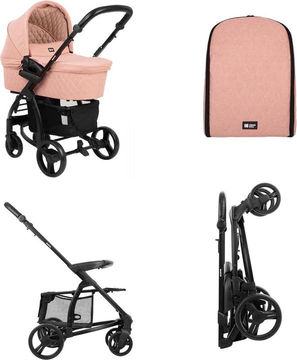 Actual product image Kikkaboo Combi stroller Madrid 3 in 1