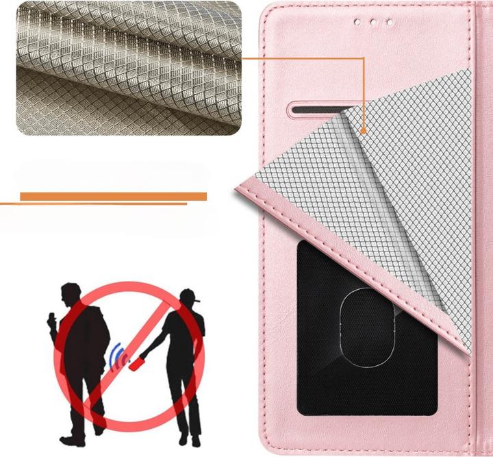 Image du produit Cover-Discount Galaxy A16 - Étui en cuir avec bloqueur RFID (Samsung Galaxy A16 5G)