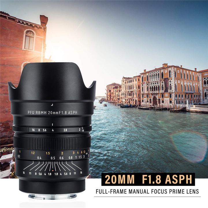 Produktbild Viltrox 20mm 1:1.8 Sony FE 35mm E-Mount (Sony E, Vollformat)