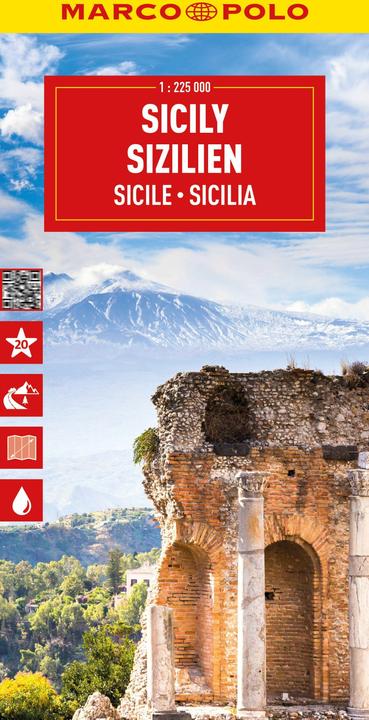 Produktbild Reisekarte Italien 14 Sizilien 1:225.000