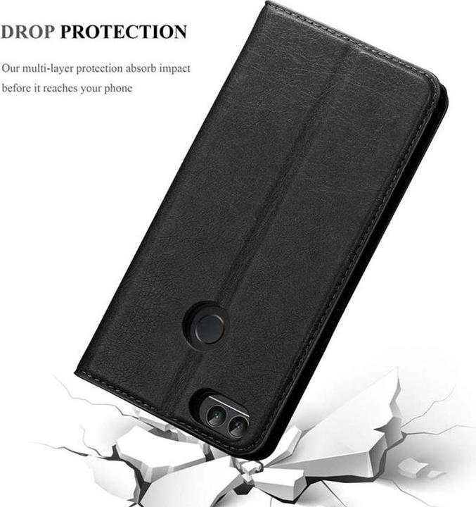 Actual product image Cadorabo Book Invisible Magnet Cover (Huawei P Smart)