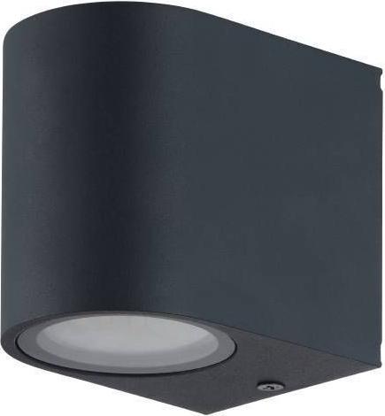Actual product image EGLO 33442 MEDELLIN GU10 Outdoor wall/ceiling light anthracite IP44 (GU10, IP44)