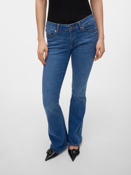 Actual product image Vero Moda VMSIGI Niedrige Taille Ausgestellt Jeans Ausgestellt (L)