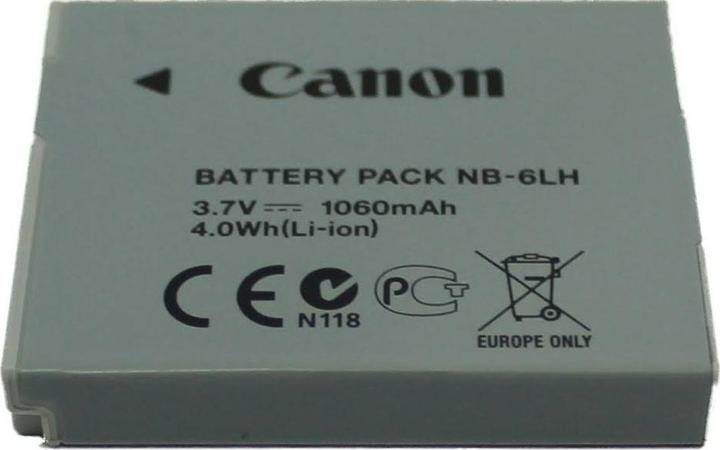 Actual product image Canon Nb-6lh (Camera battery)