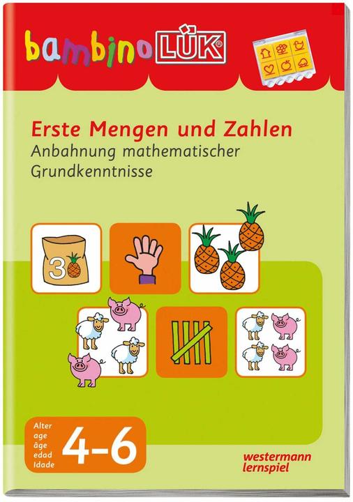 bambinoLÜK - Erste Mengen und Zahlen (Deutsch, Michael Junga, 2016)