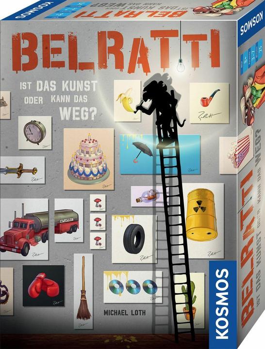 Produktbild Kosmos Belratti Ist das Kunst o. kann d. weg? 8+ 3-7 Spie (Deutsch)