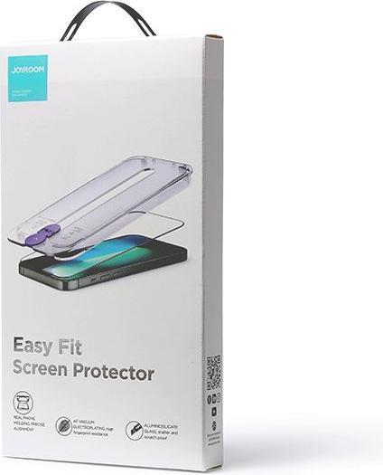 Actual product image Joyroom Easy Fit JR-H11 full screen tempered glass for Apple iPhone 14 Plus 6.7 " (1 Piece, Apple iPhone 14 Plus)
