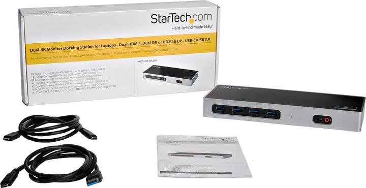 Actual product image StarTech Dual 4K (USB-C, 6 Ports)