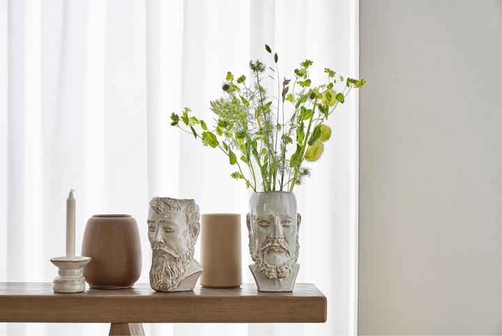 Produktbild Villa Collection Blumentopf Kopf 15 x 14 cm, Weiss (14 cm)