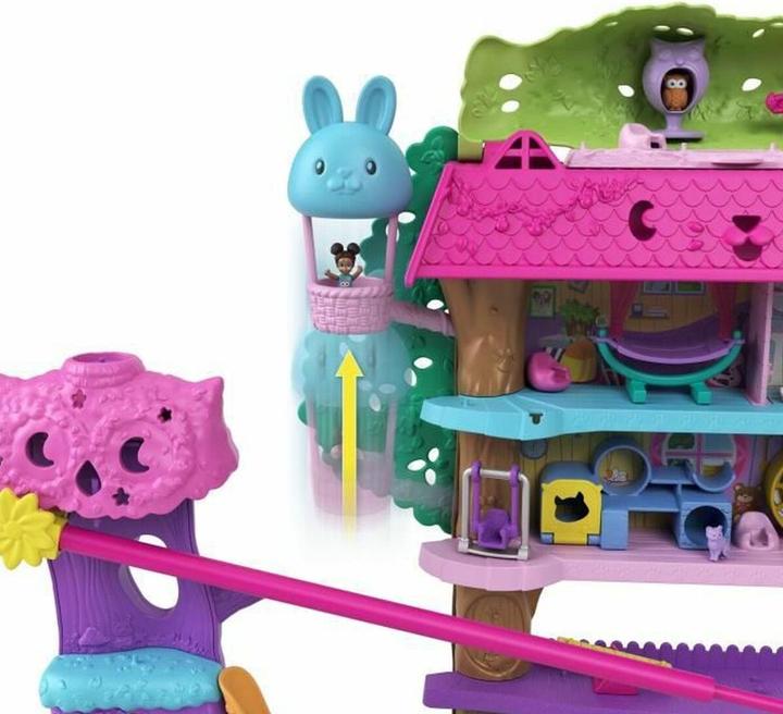 Productafbeelding Polly Pocket Pollyville Dierenfeest Boomhut