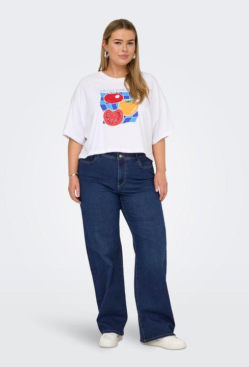 Actual product image Only CARSALLY Mittlere Taille Weiter Beinschnitt Jeans Jeans mit weitem Bein (W44/L32)