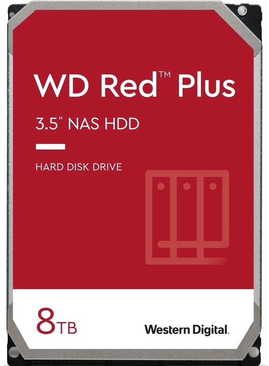 WD Red Plus (8 To, 3.5", CMR)