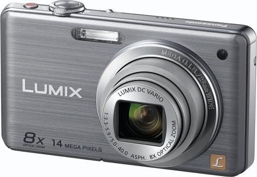 Panasonic Lumix FS33EG-S, 14MP, 8xZoom, HD-Movie, Silber (1/2,3'')