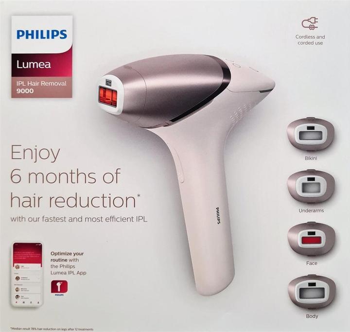 Actual product image Philips Lumea IPL Series 9000
