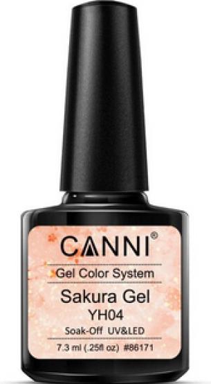 Canni Gellack Sakura YH04 UV/LED (Babyrosa, UV-Gel Lack)