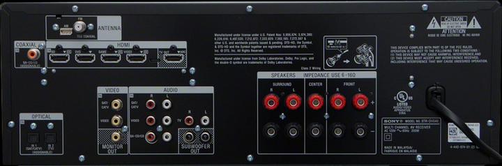 Produktbild Sony Str-Dh540 (5.2 Kanal, FM, AM)