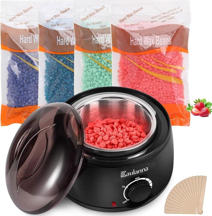 Image du produit Baulanna Kit d'épilation à la cire chaude (5 x, 400 g)