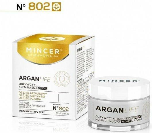 Produktbild Mincer Pharma Argan Life Nourishing Day/Night Cream No.802 50Ml (50 ml, 24h Creme)