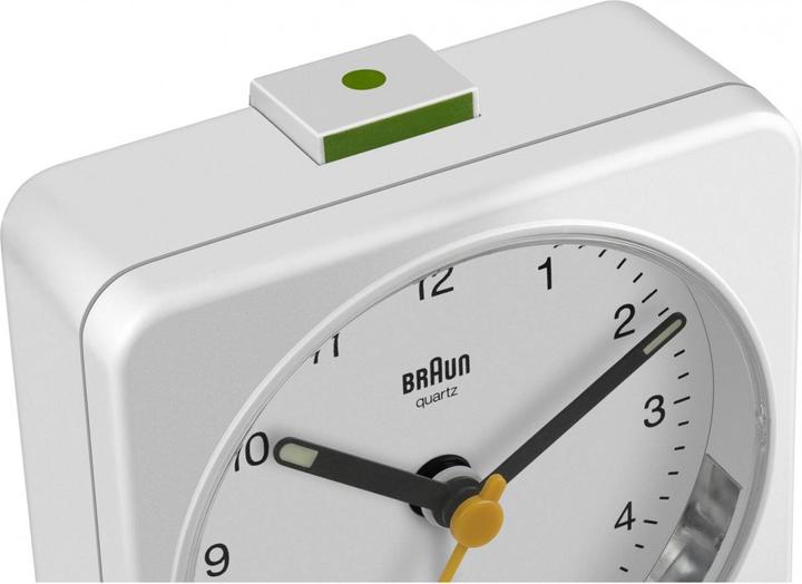 Productafbeelding Braun BC 03 W Quartz wekker analoog