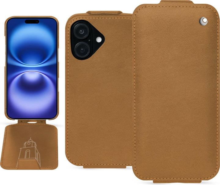 Immagine prodotto Noreve Guscio verticale in pelle (Apple iPhone 16)