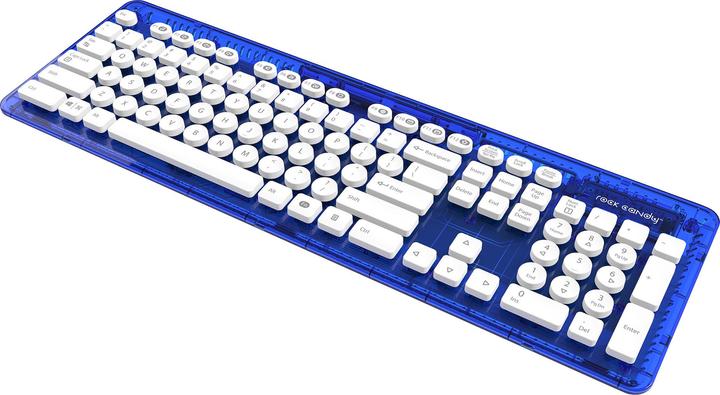 Produktbild PDP PC - Wireless Tastatur Rock Candy - blau (DE, Kabellos)