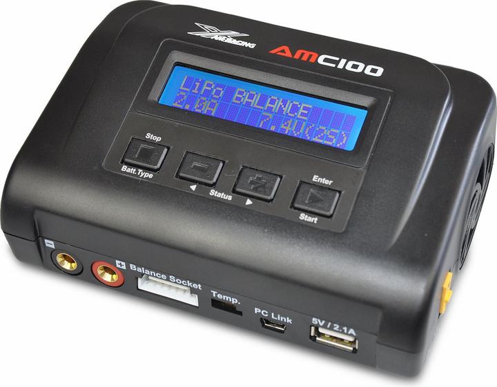 Actual product image Amewi AMXRacing AMC100 multifunction charger
