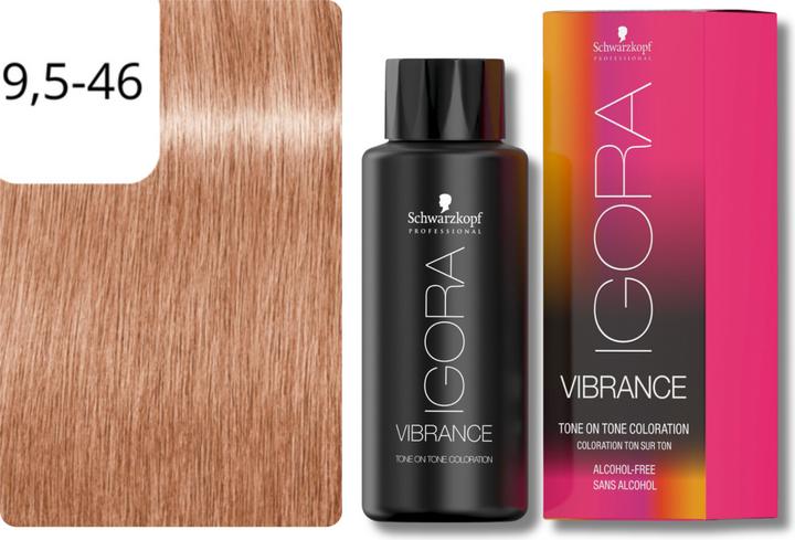 Image du produit Schwarzkopf Professional Coloration pour cheveux IGORA Vibrance NOUVEAU (9.5-46 Toner au chocolat beige)