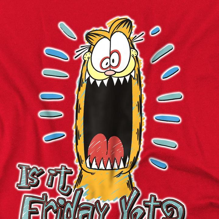 Immagine prodotto Garfield Friday Maglietta Uomo (M)