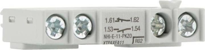 Image du produit Eaton 082882 NHI-E-11-PKZ0 Contacts auxiliaires à encastrer 250 V/DC 2 A 1 N.O., 1 N.F.