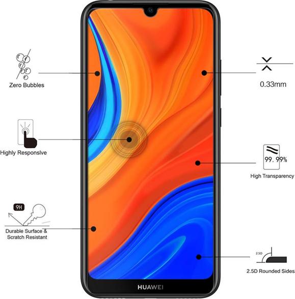 Image du produit Eiger Mountain Glass Clear (1 pièce(s), Huawei Y6 (2019), Huawei Y6s, Huawei Y6 Pro (2017))