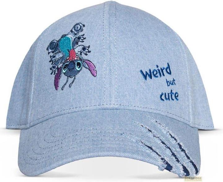 Actual product image Difuzed Lilo & Stitch Baseball Cap Weird Stitch (One size)