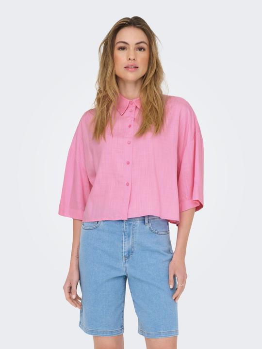 Produktbild Only Onlastrid Life 2/4 Crop Shirt Wvn Noos (XL)
