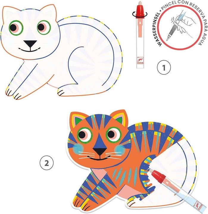 Image du produit Djeco Coloriage magique Animalo-Ma