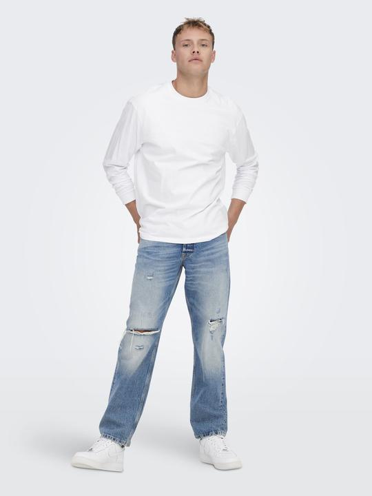 Produktbild Only & Sons ONSEDGE HELLBLAUE Loose Fit Jeans (W30/L34)