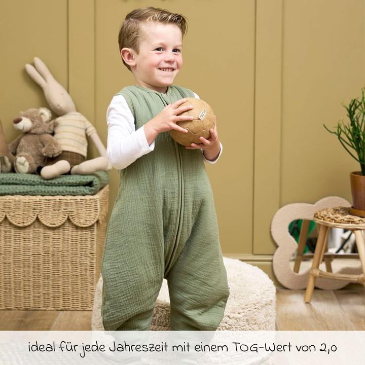 Produktbild Meyco Baby winter schlafoverall jumper - pre-washed musselin (92 cm)