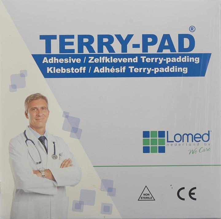 Produktbild Lomed Terry Pad weiss selbstkleb