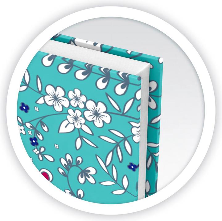 Actual product image Oxford FORME FLORAL - spiral book (B5, Lined, Hardcover)