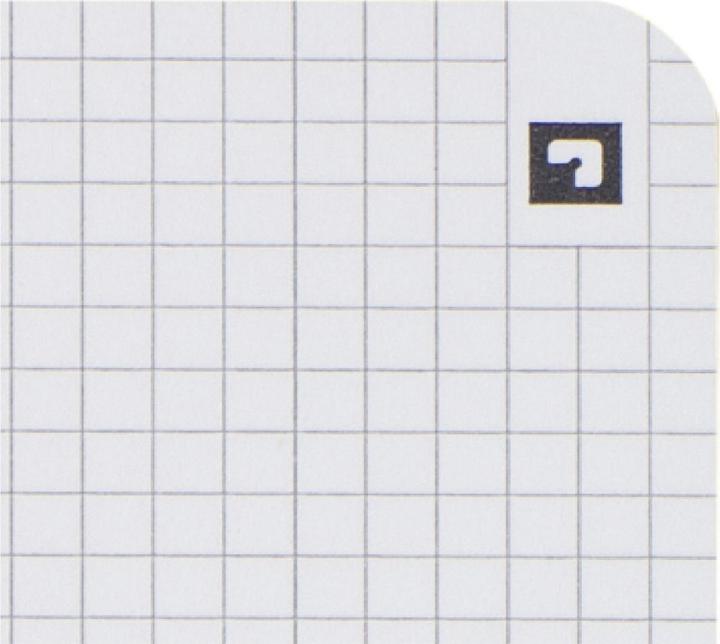 Actual product image Oxford College notebook (B5, Checked, Hardcover)