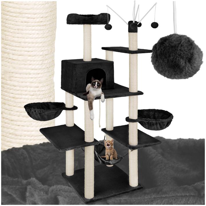 Produktbild tectake Lilou (165 cm, Schwarz)