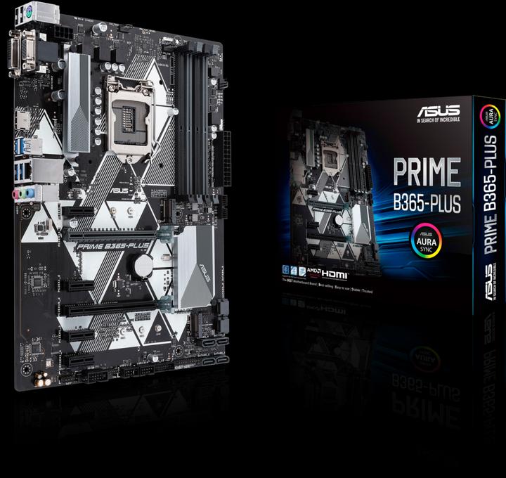 Image du produit ASUS Prime B365-Plus (LGA 1151, Intel B365, ATX)