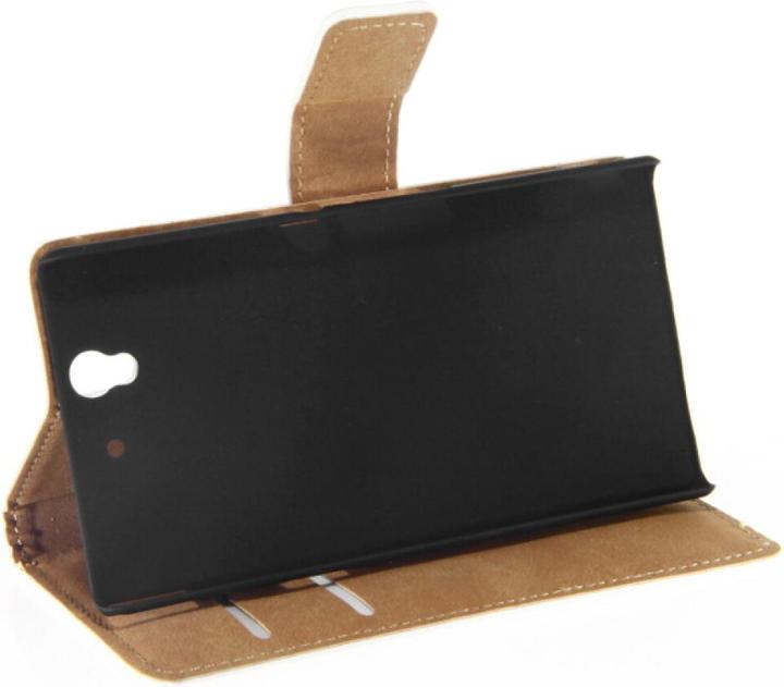 Produktbild OEM Slim Leather Book Case for Sony Xperia Z - white 4250710547296 (Sony Xperia Z)