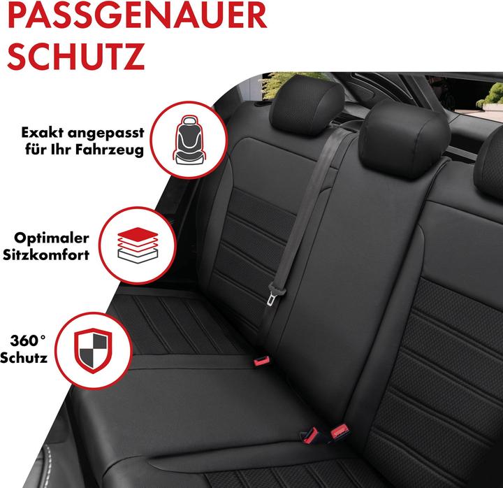 Produktbild Walser Sitzbezug für Dacia Duster (HS) 04/2010-01/2018, 1 Rücksitzbankbezug