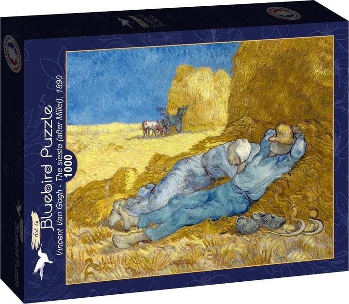 Image du produit Bluebird Puzzle 1000 pieces Vincent Van Gogh - La sieste (after Millet), 1890 (1000 pièces)